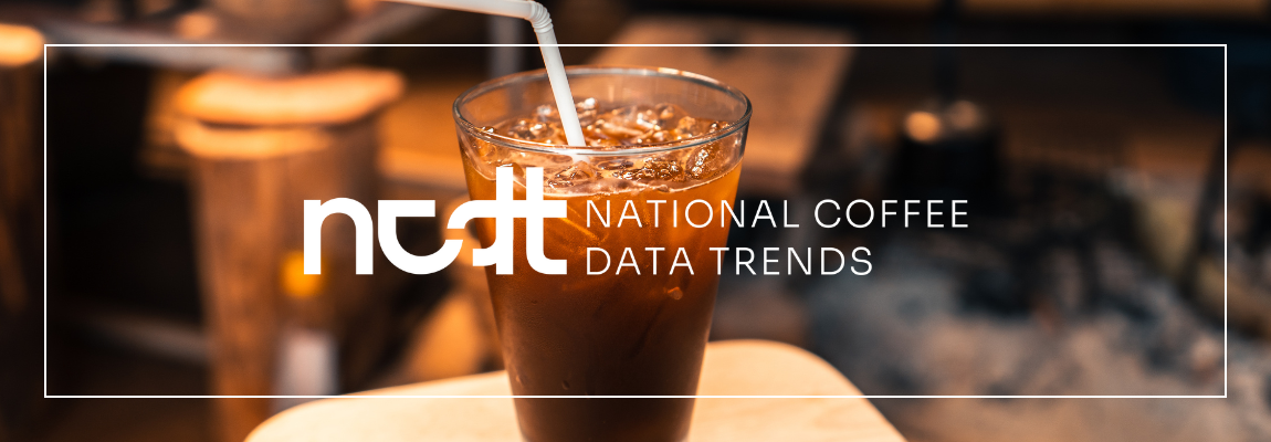 NCDT cold coffee with straw